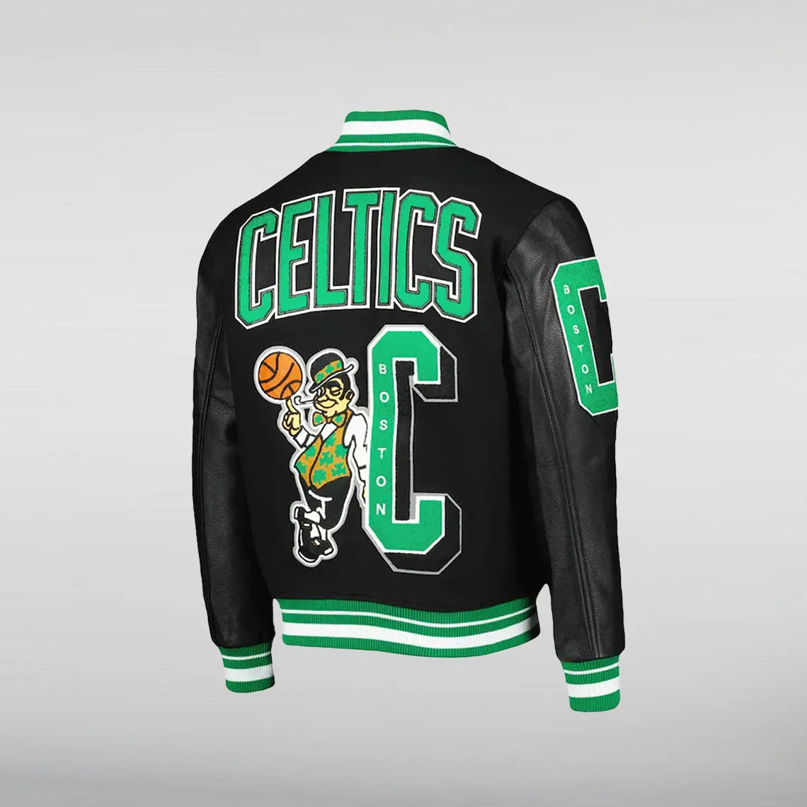 Mashup Final Boston Celtics Varsity Jacket