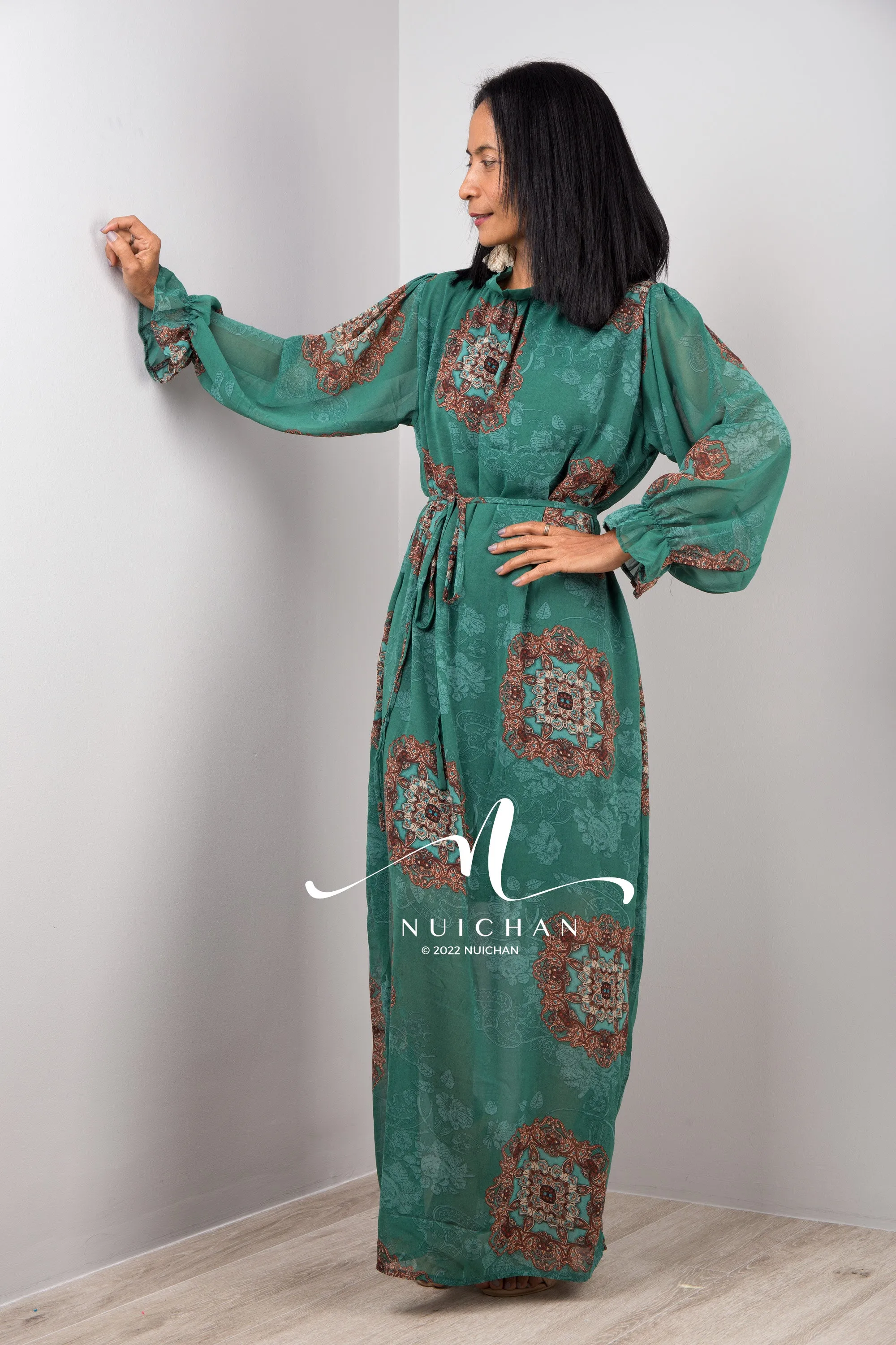 Maxi Chiffon Dress