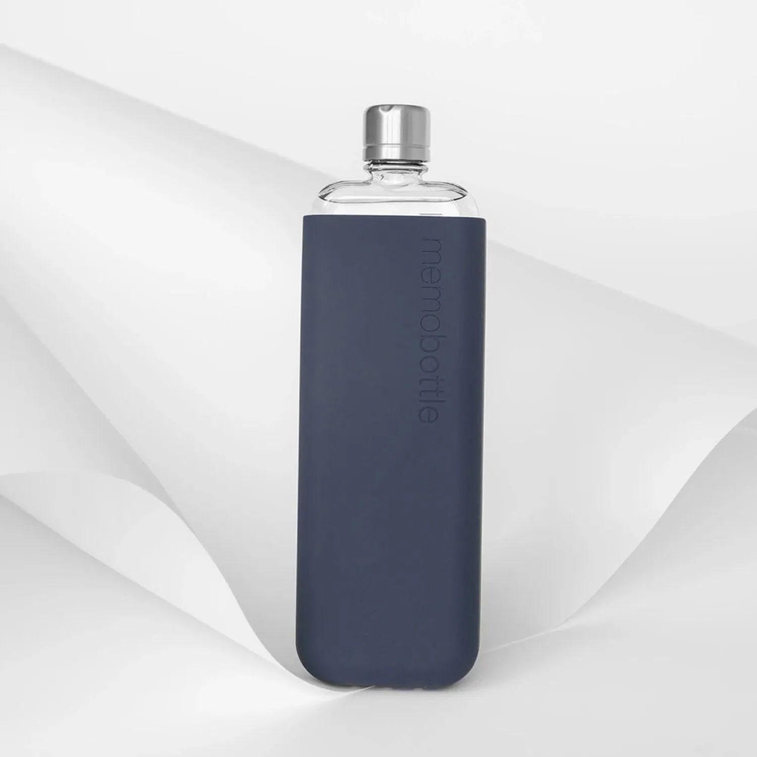 memobottle | sleeve slim silicone | midnight blue