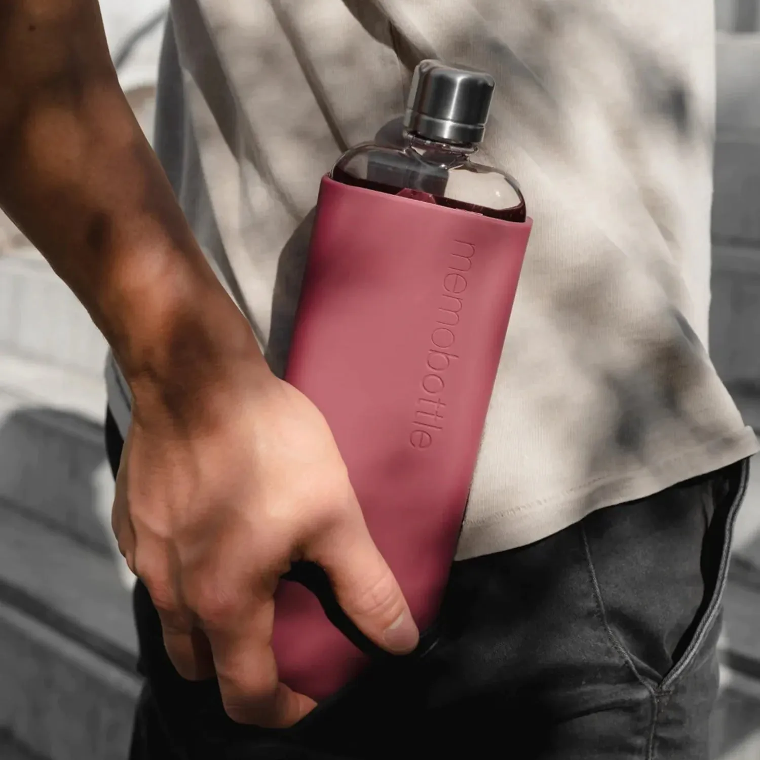 memobottle | sleeve slim silicone | wild plum