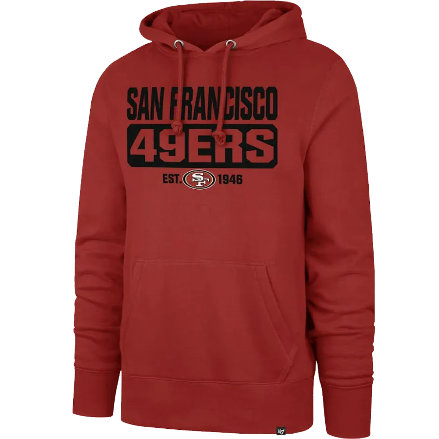 Men's 49ers Box Out Headline Hoodie