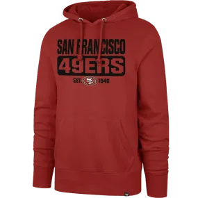 Men's 49ers Box Out Headline Hoodie