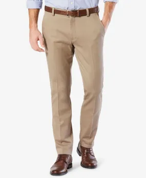 Men's easy slim fit khaki stretch Dockers trousers