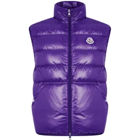 Moncler Purple Aube Padded Gilet