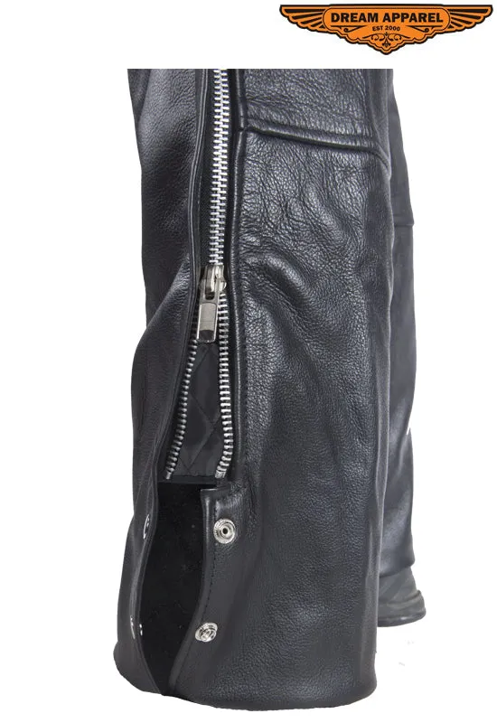 Motorcycle Chaps With Liner