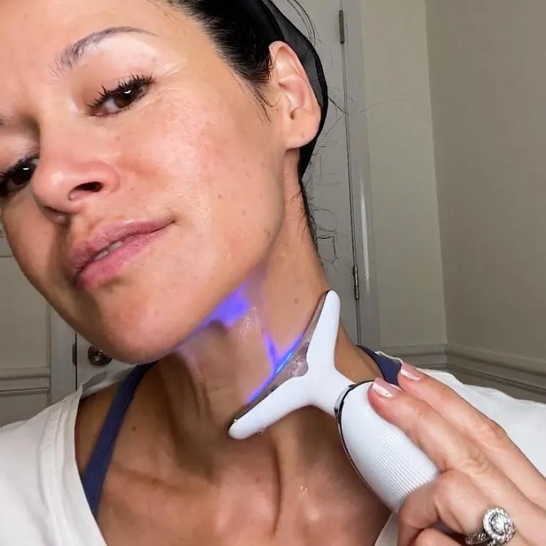 MyoGlow LED Neck Lifting & Glide and Glow Serum