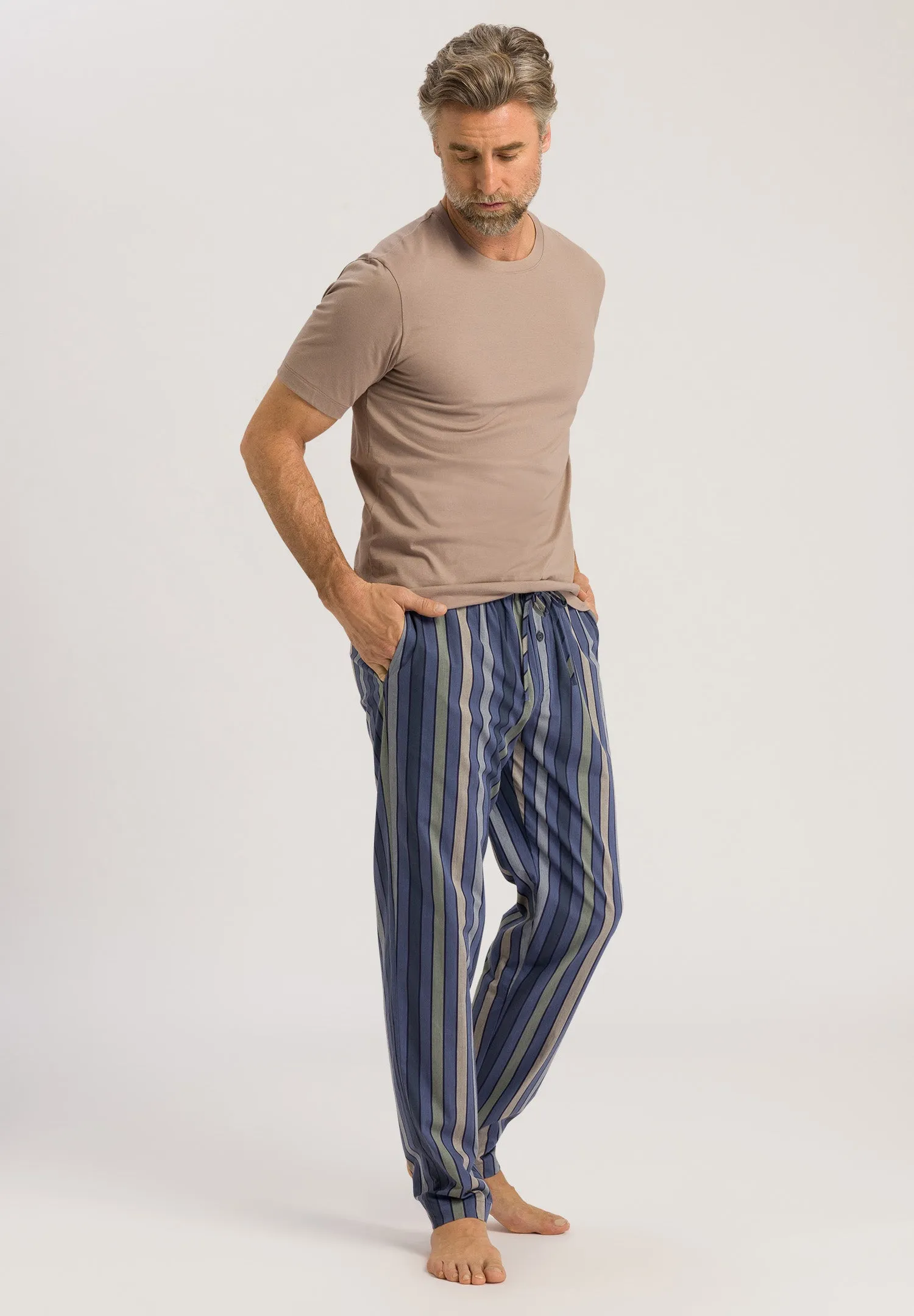 Night And Day Woven Lounge Pant | Everblue Stripe 75436-2384