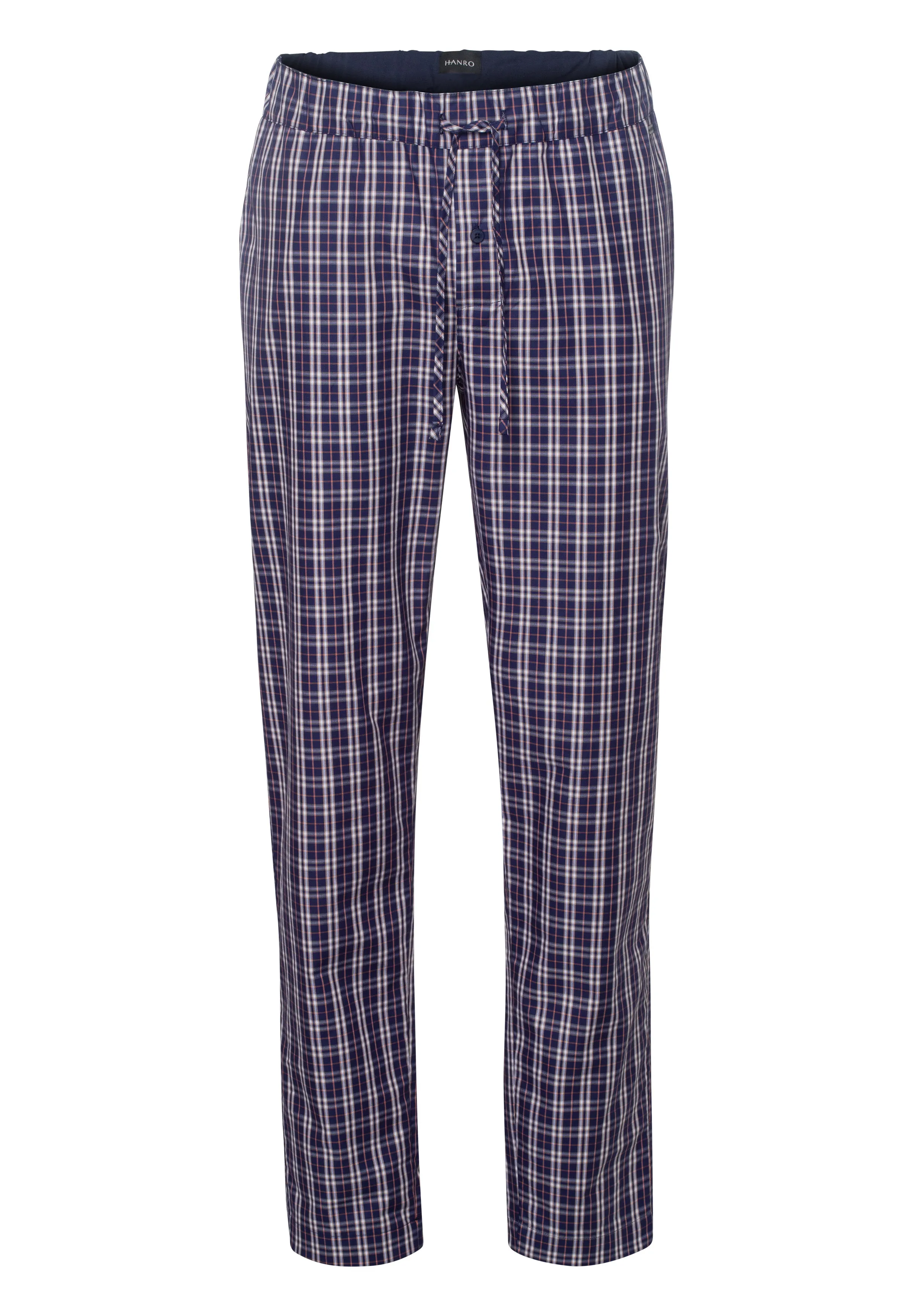 Night And Day Woven Lounge Pant | Orange Blue Check 75436-2075