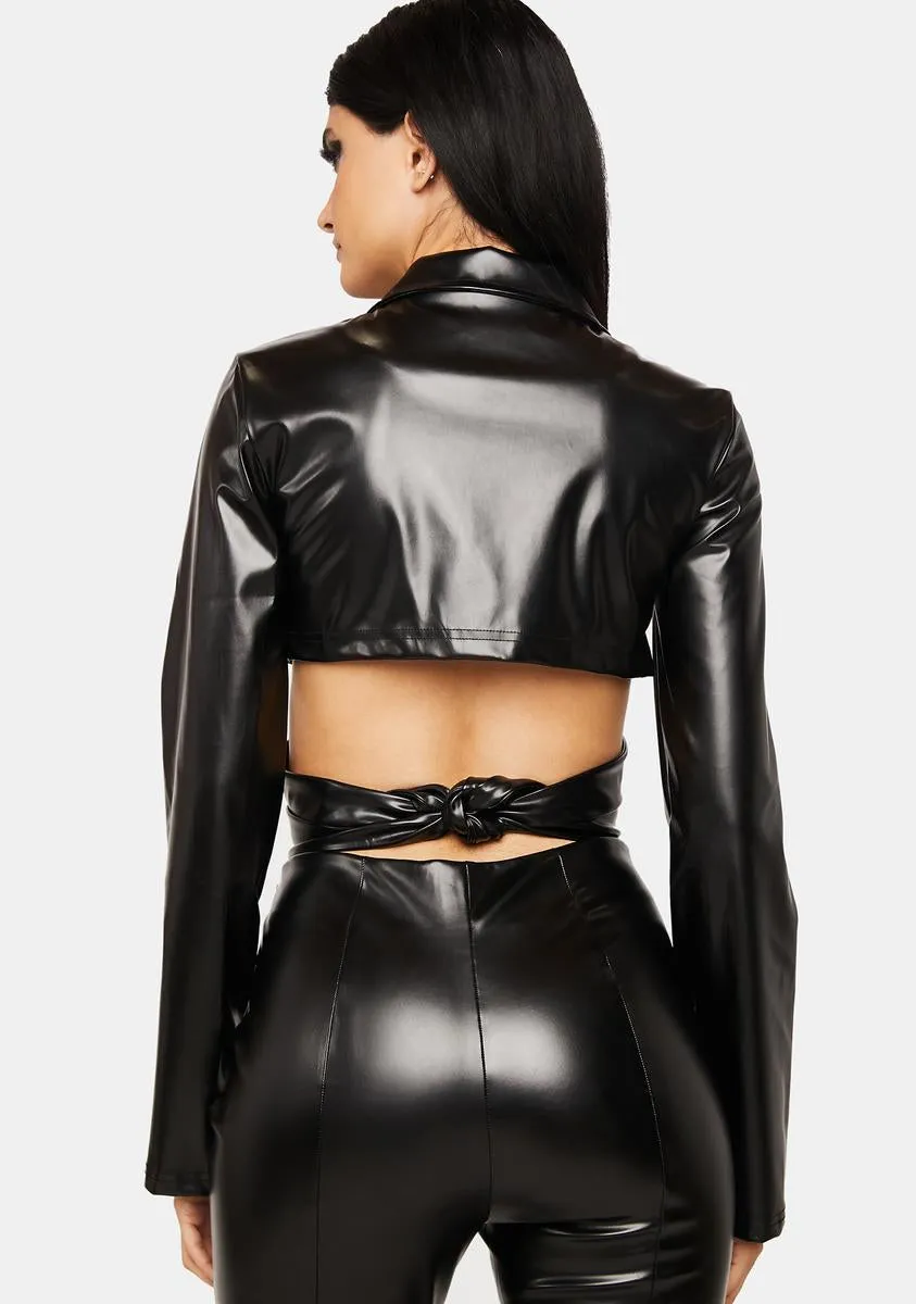 Night Spot Cropped Jacket