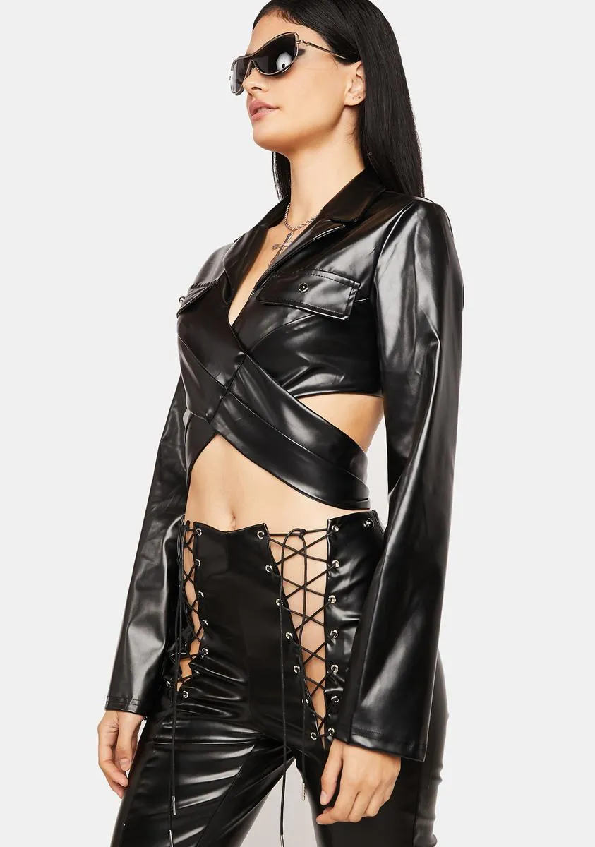 Night Spot Cropped Jacket