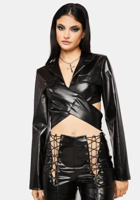 Night Spot Cropped Jacket