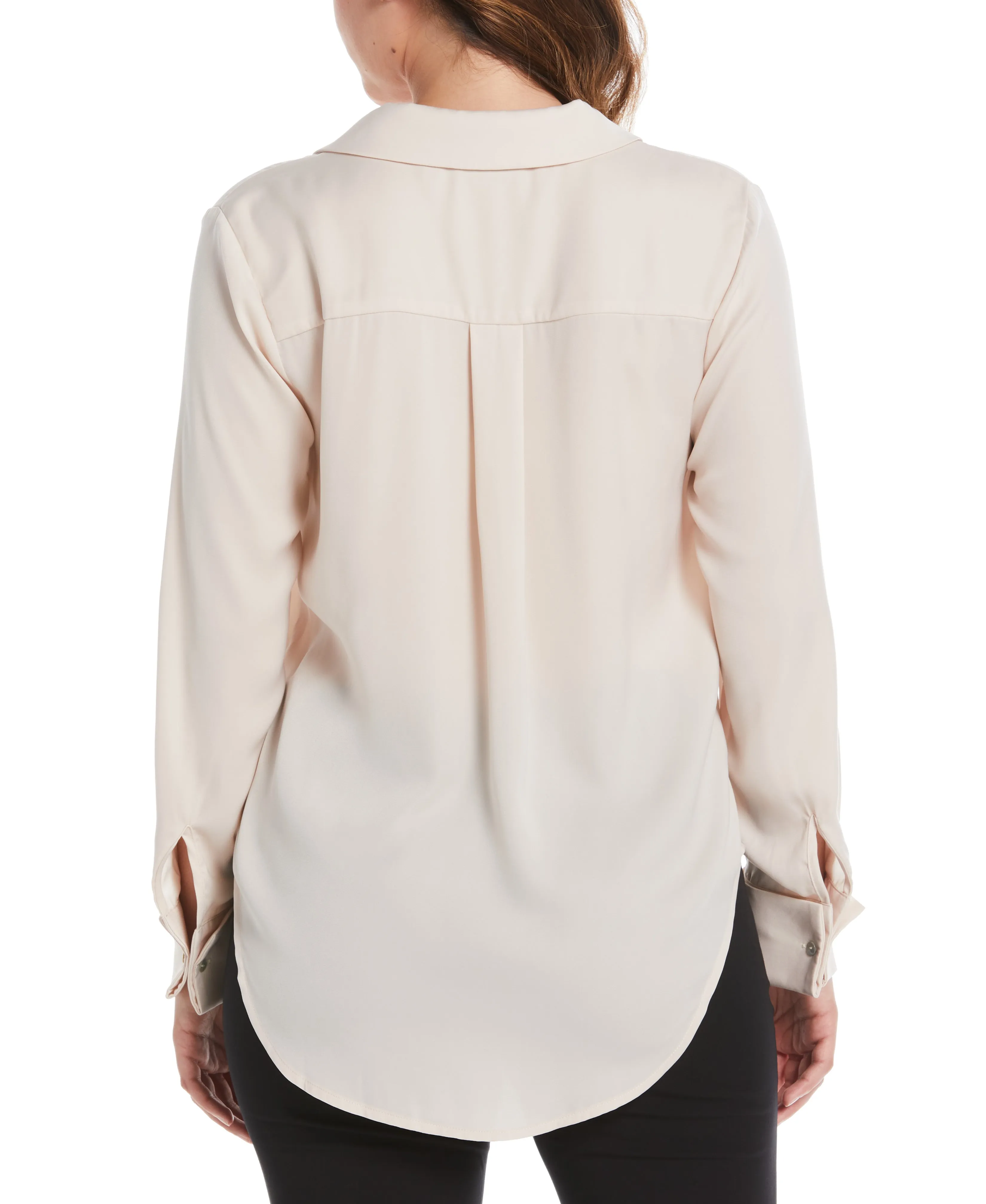 Notch Collar Blouse