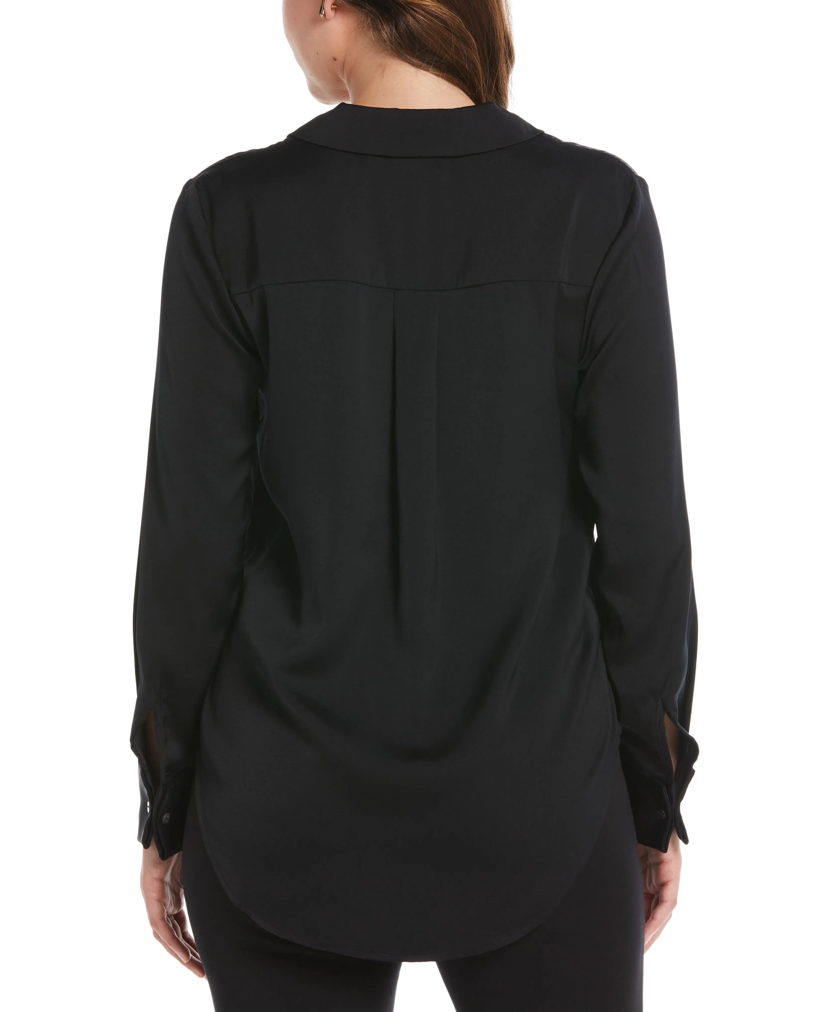 Notch Collar Blouse