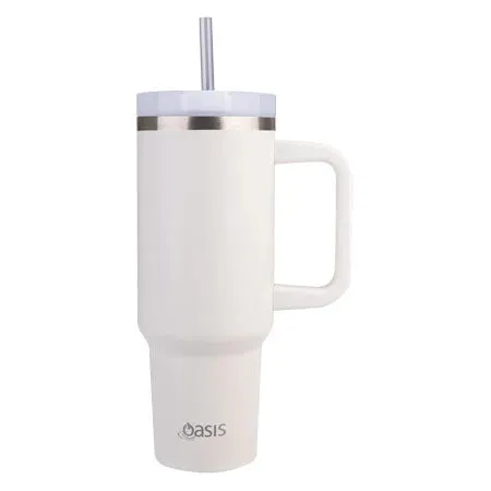 Oasis Insulated Stainless Steel Commuter Travel Tumbler 1.2L Sea Mist