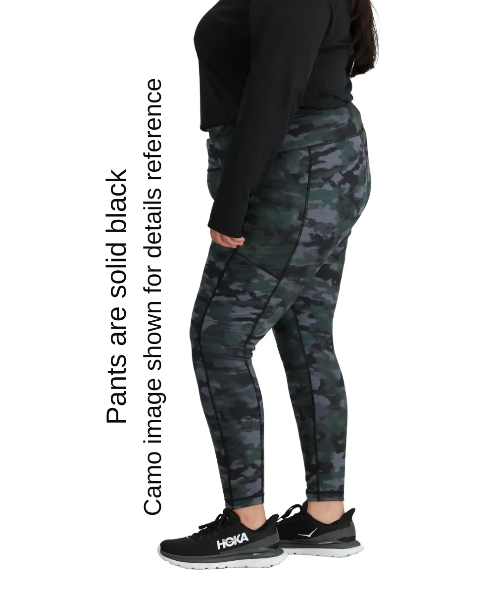 Outdoor Research Women’s Melody ⅞ Leggings Black Plus Size USA 1X - 4X