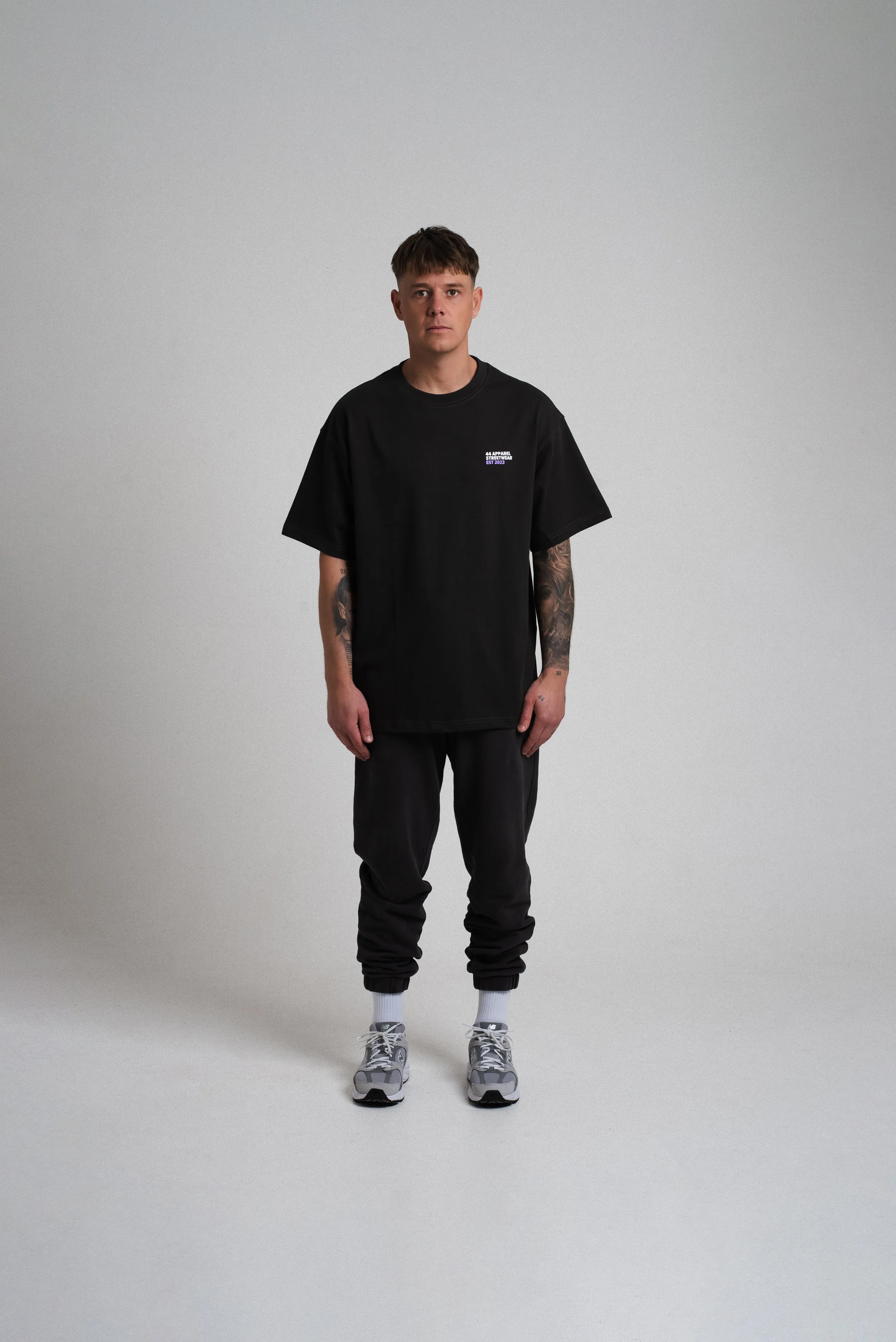 OVERSIZED T-SHIRT - WASHED BLACK