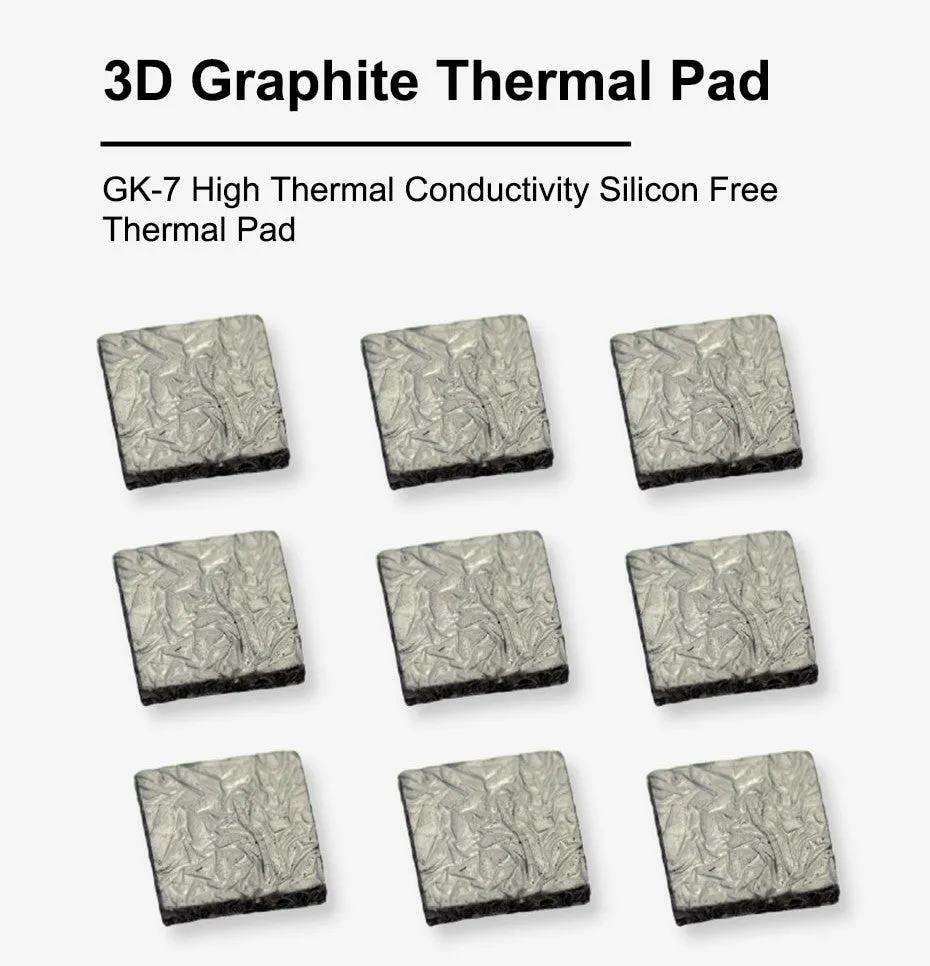 Pi ® (PiPlus®) 40W/m.k 3D Graphite Thermal Pad