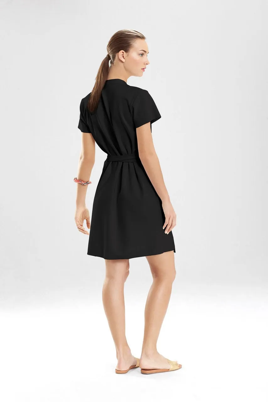 Ponte Wrap Dress