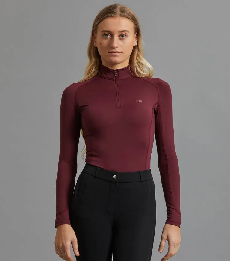 Premier Equine Ombretta Ladies Technical Riding Top