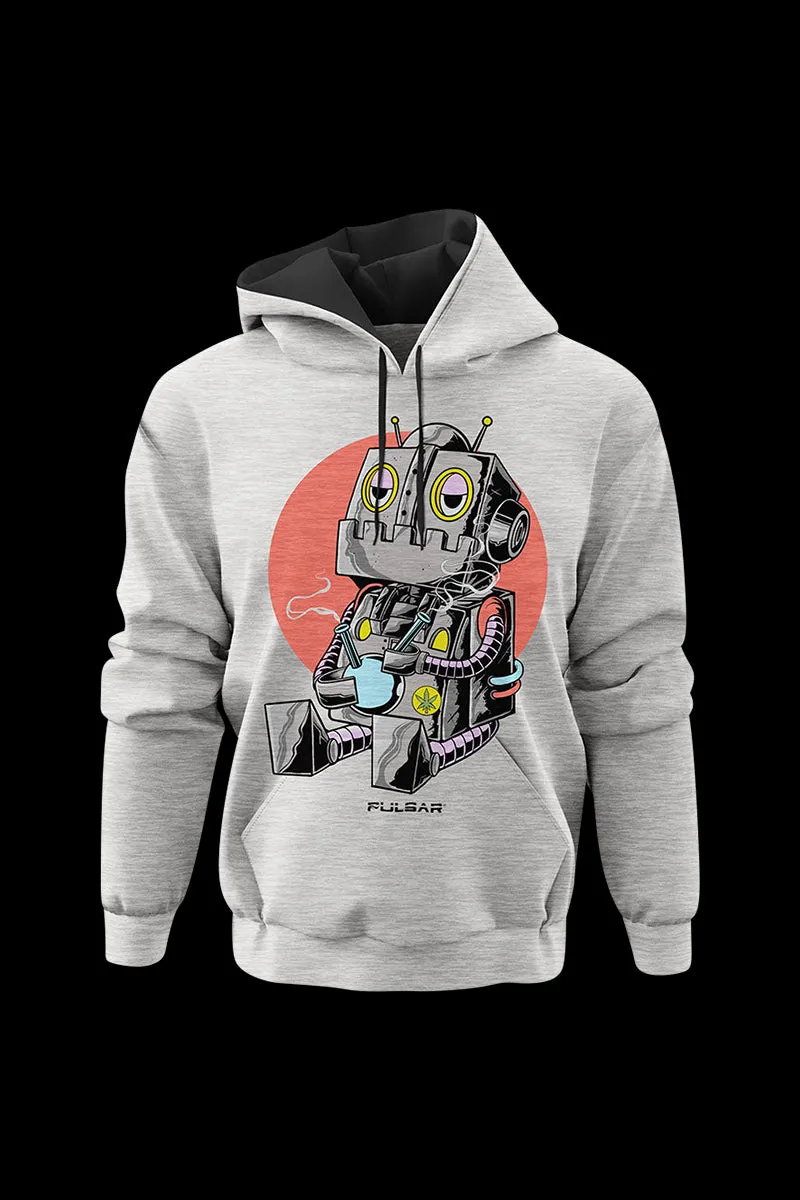 Pulsar Ultra Soft Pullover Hoodie - Dope Bot - Gray