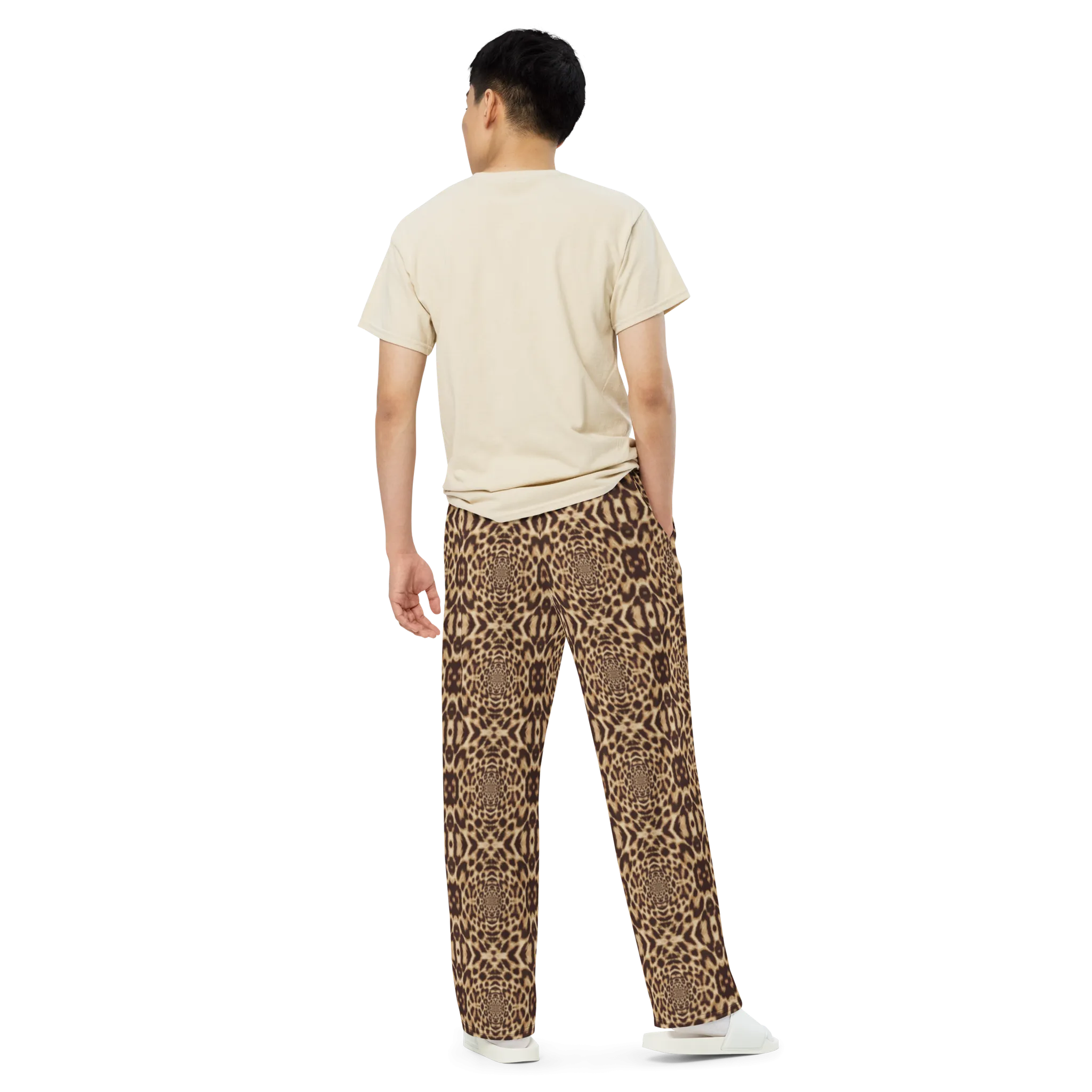 Recursia Contemplative Jaguar II Men's Wide Leg Pants