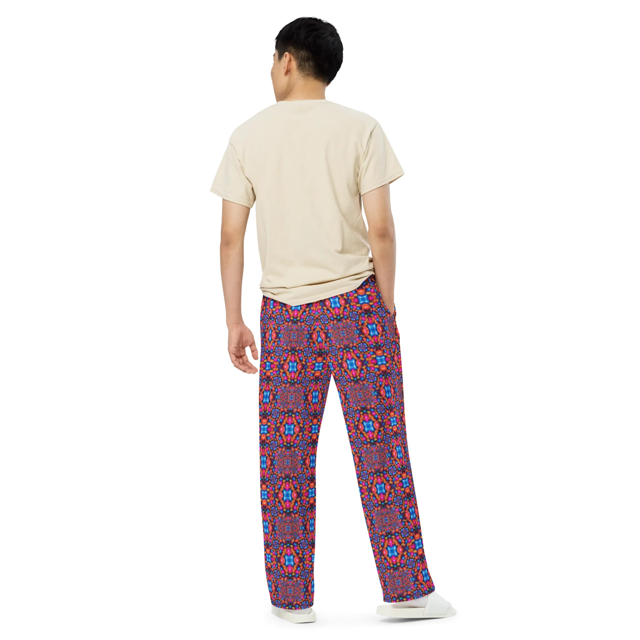 Recursia Indranet Men's Wide Leg Pants