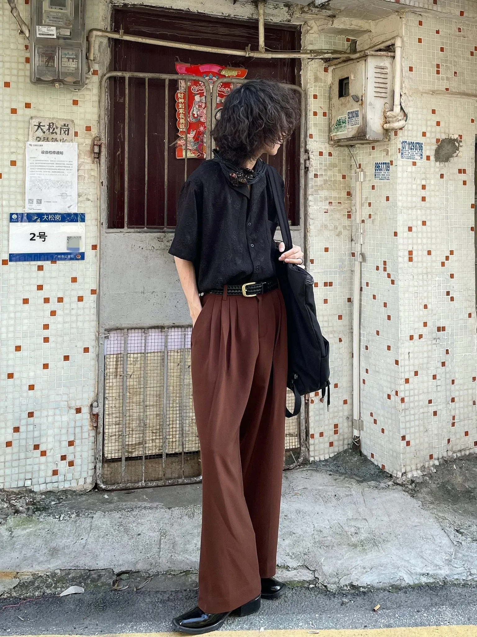 Retro Loose Slack Pants YMN0014