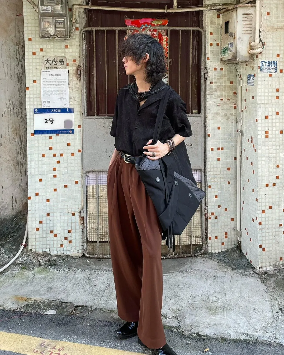 Retro Loose Slack Pants YMN0014