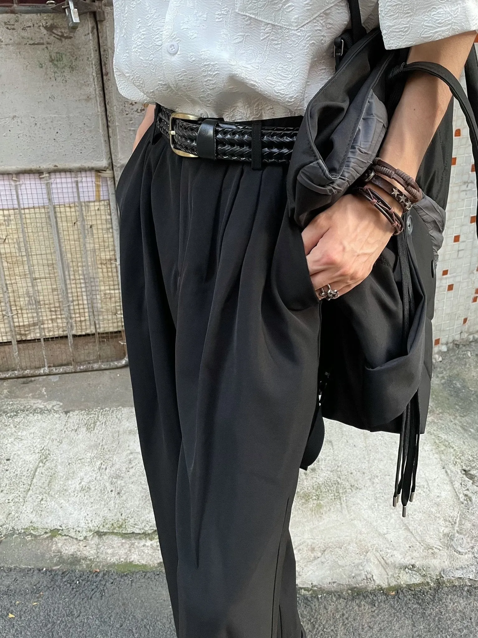 Retro Loose Slack Pants YMN0014