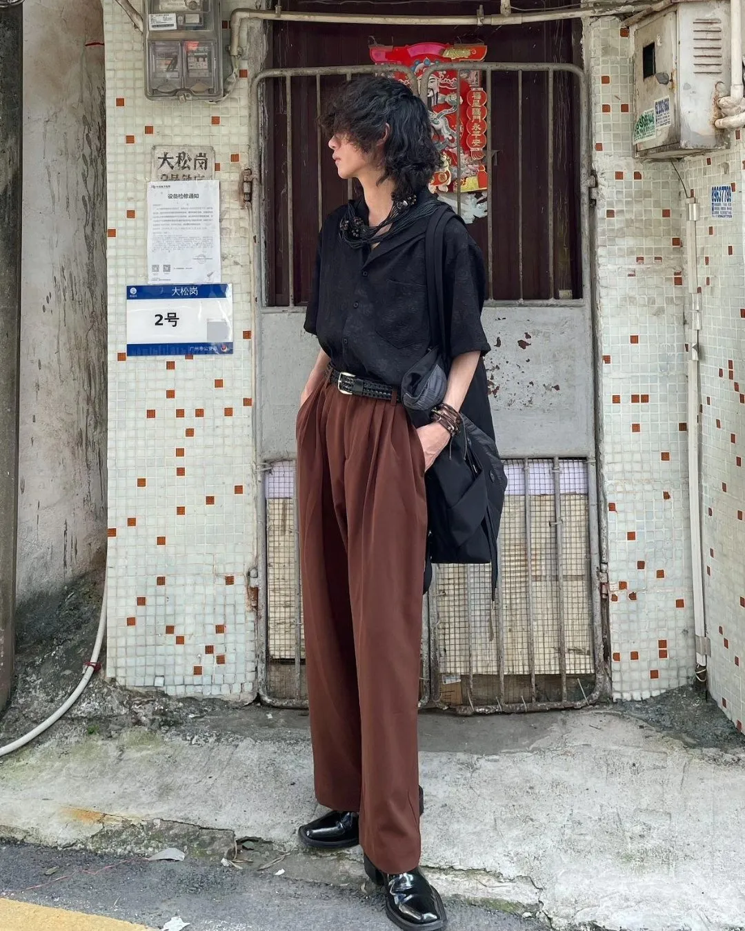 Retro Loose Slack Pants YMN0014