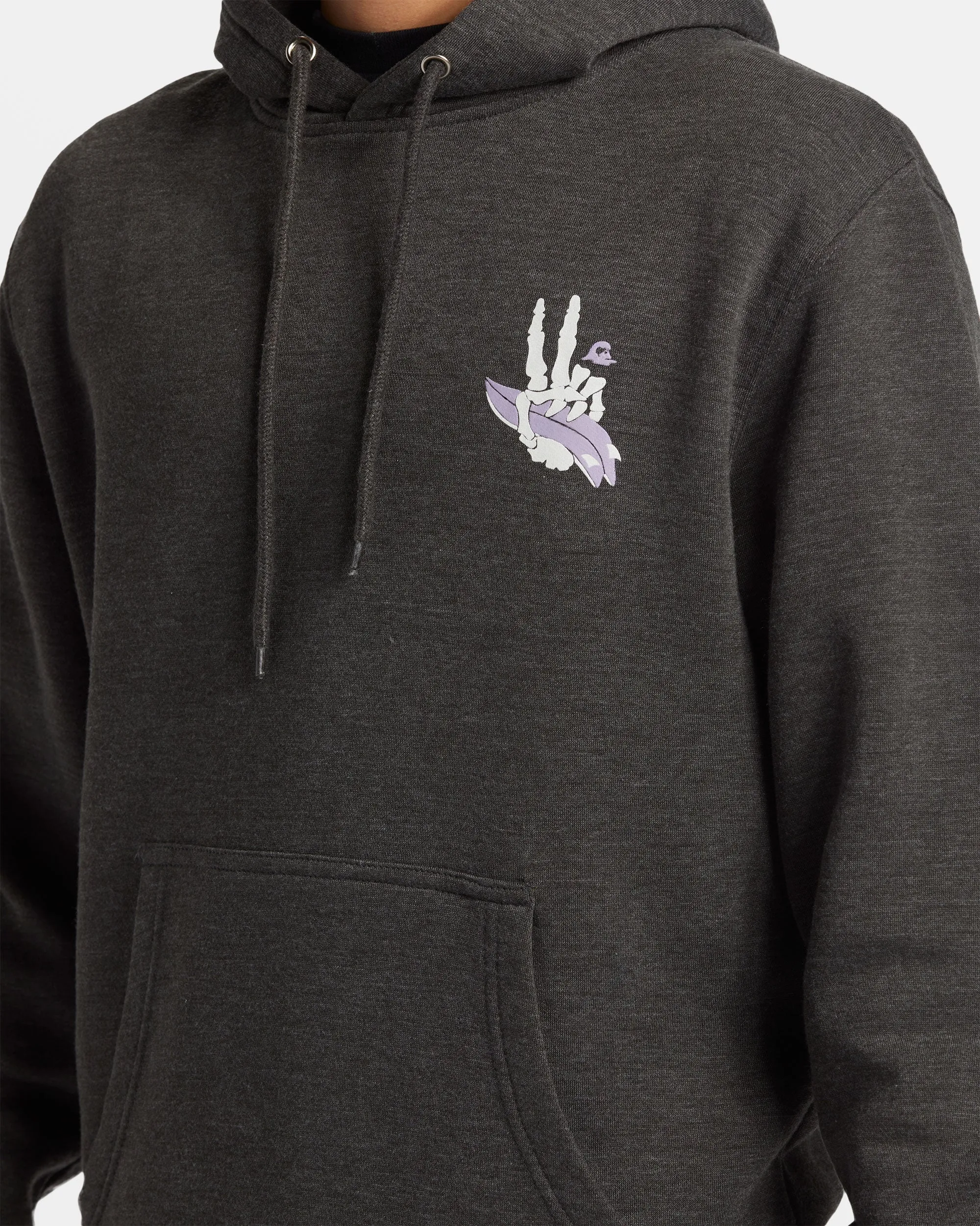 Rockin Hoodie - Charcoal Heather