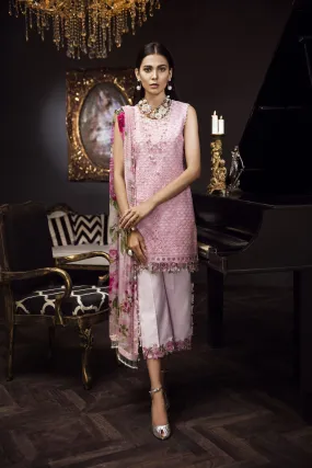 Saadia Asad Luxury Formals 2018 – 02 Rose Fling