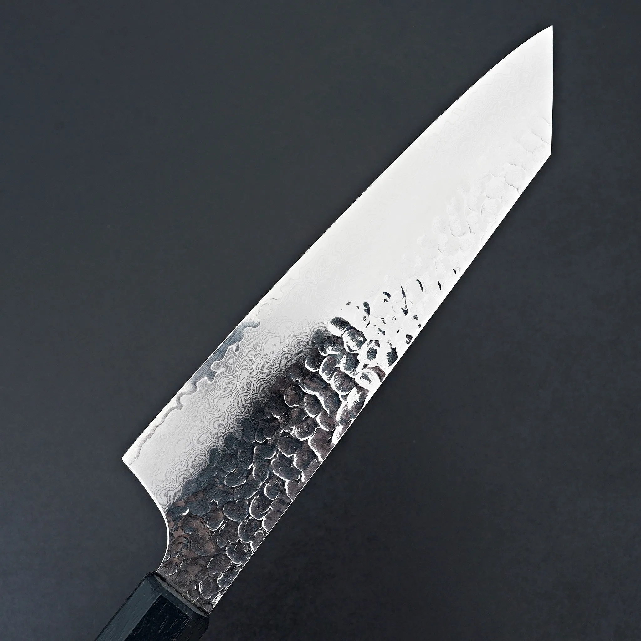 Sakai Takayuki Nanairo Green Tortoiseshell 33 Layer Damascus Kengata 190mm