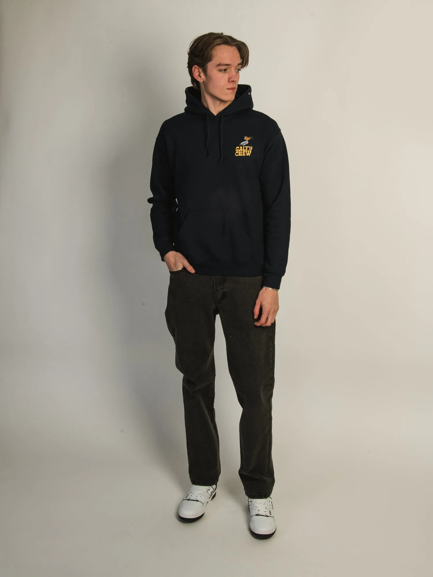 SALTY CREW SEASIDE PULLOVER HOODIE - NAVY