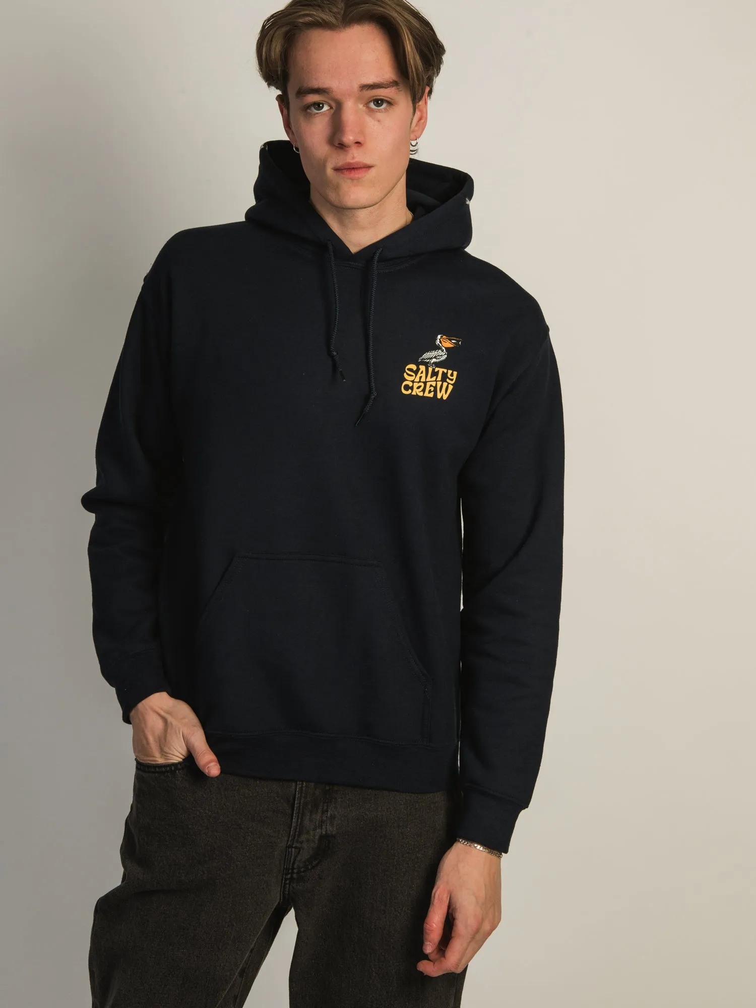 SALTY CREW SEASIDE PULLOVER HOODIE - NAVY