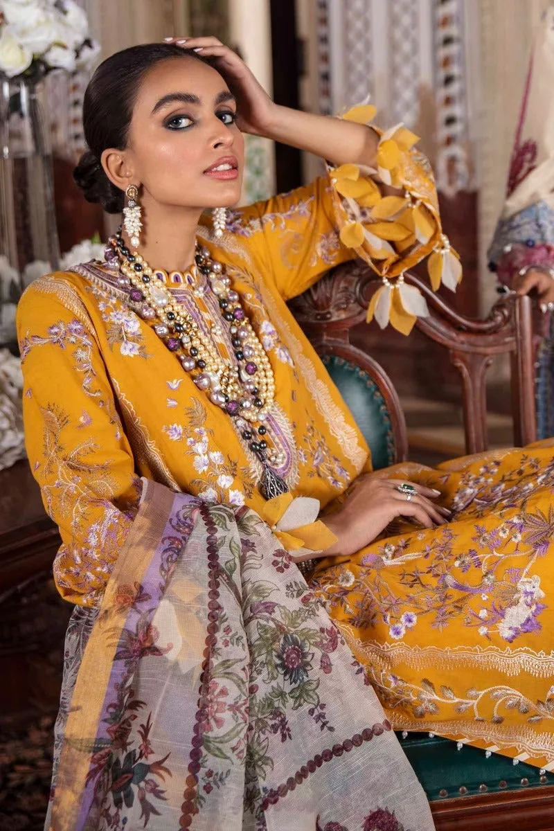 Sana Safinaz Luxury Lawn Collection 2021 – 05B-CV