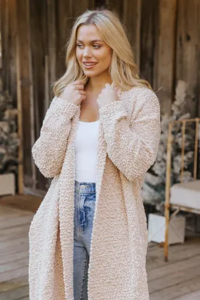 Sand Popcorn Dreamer Cardigan