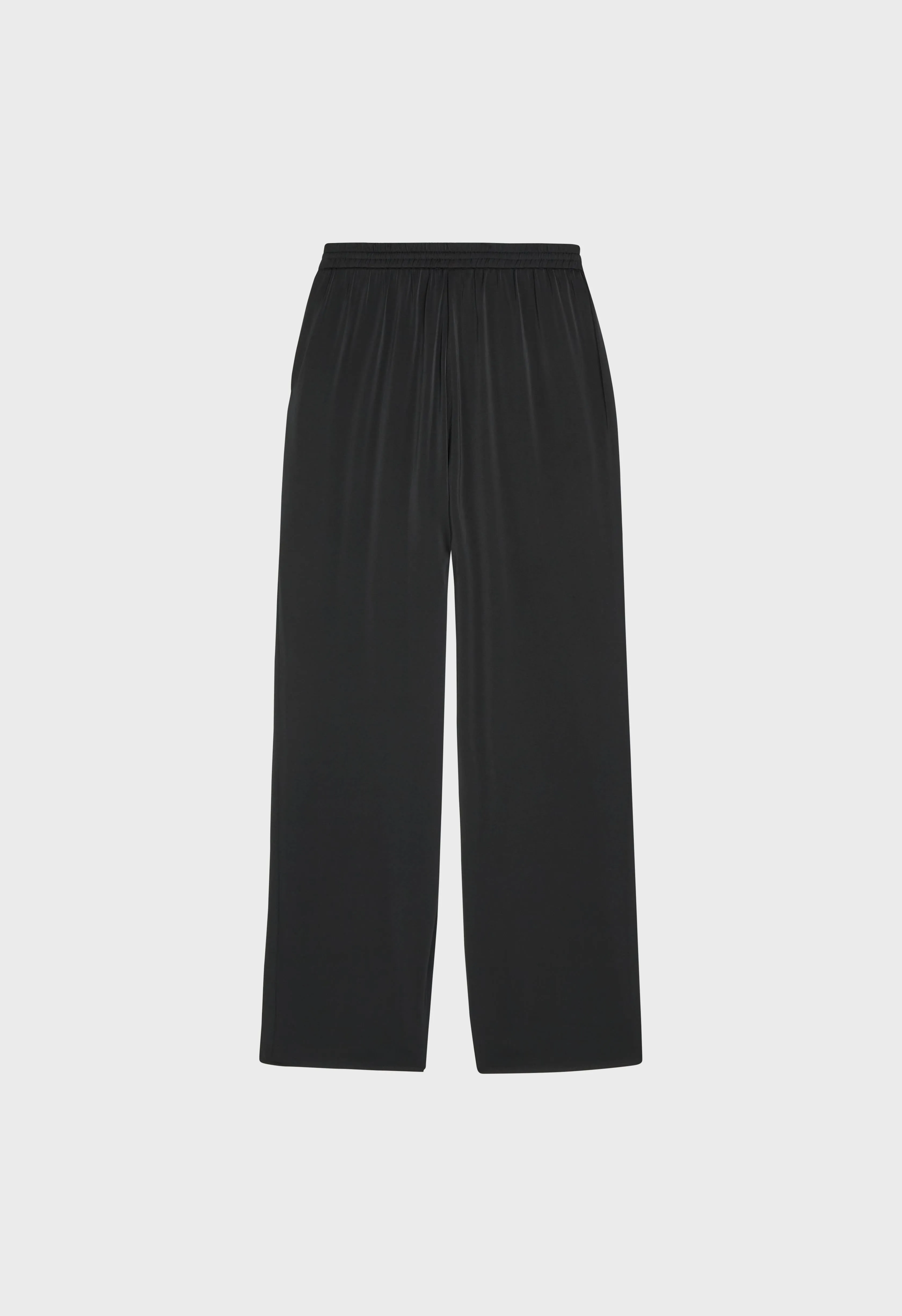 Satin Pants | Soft Black