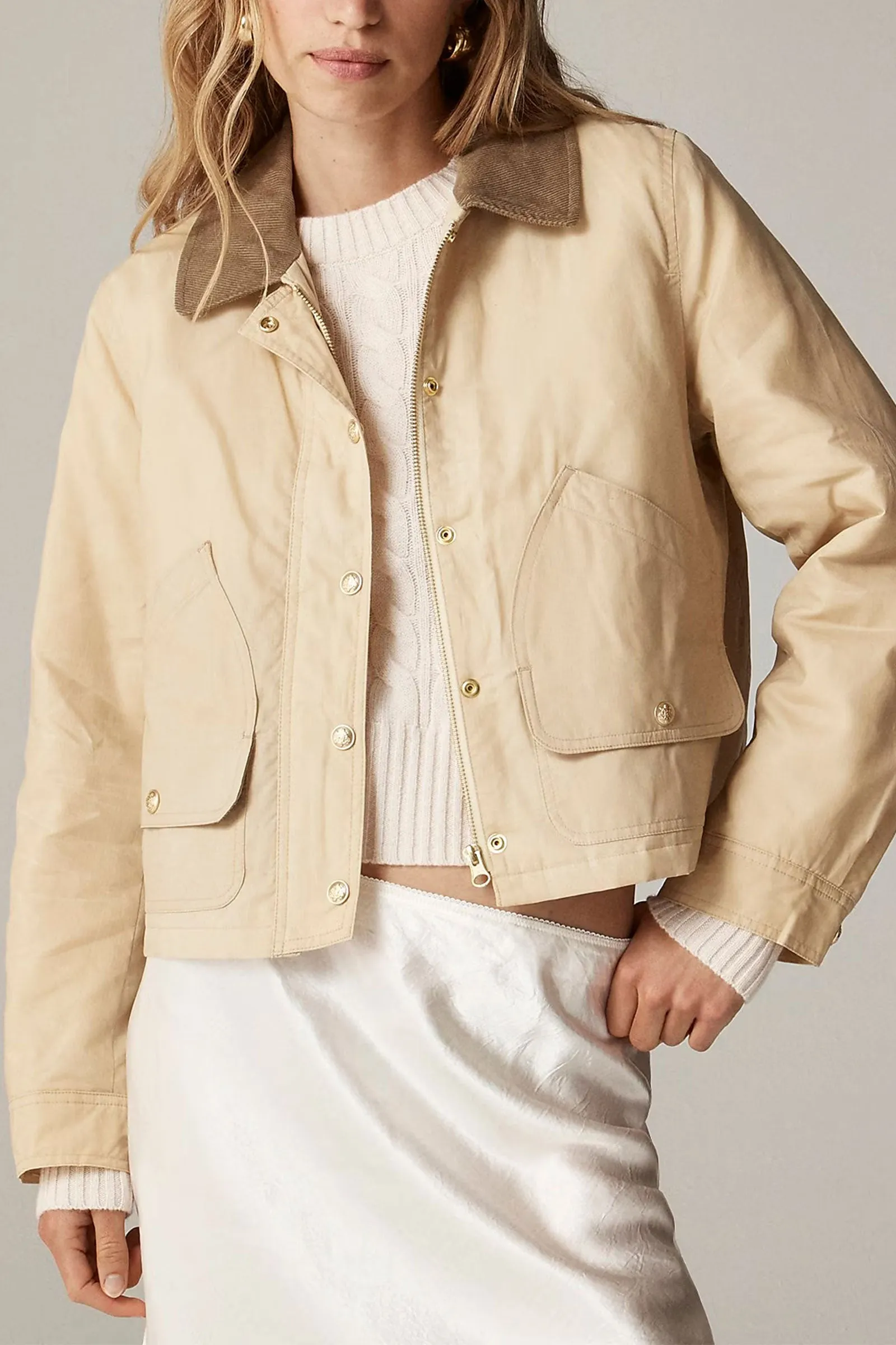 Short Barn Jacket™ In English Ripstop Cotton