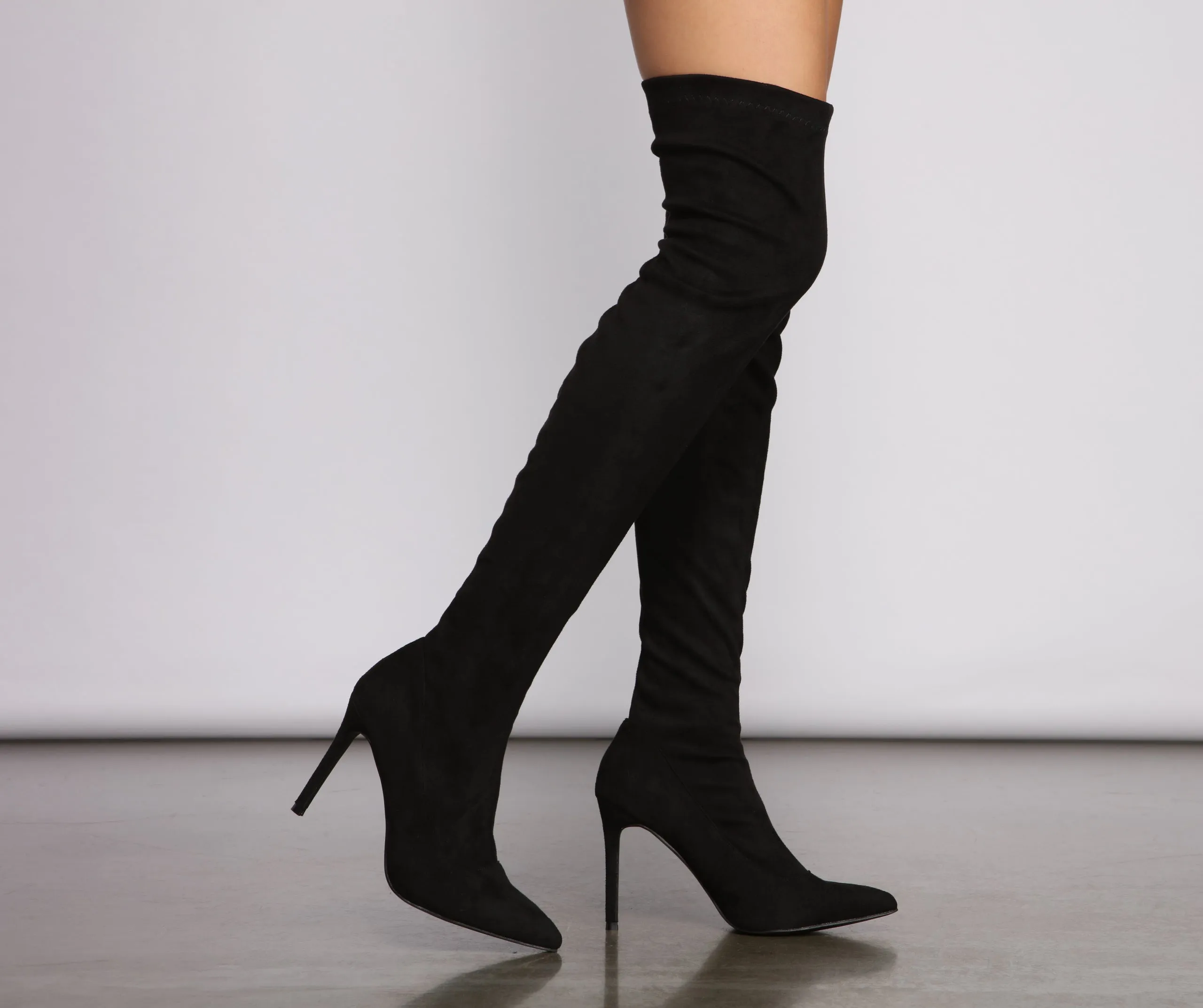 Sleek Story Over The Knee Boots