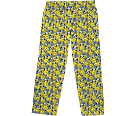 Smiley Faces Knit Lounge Pants