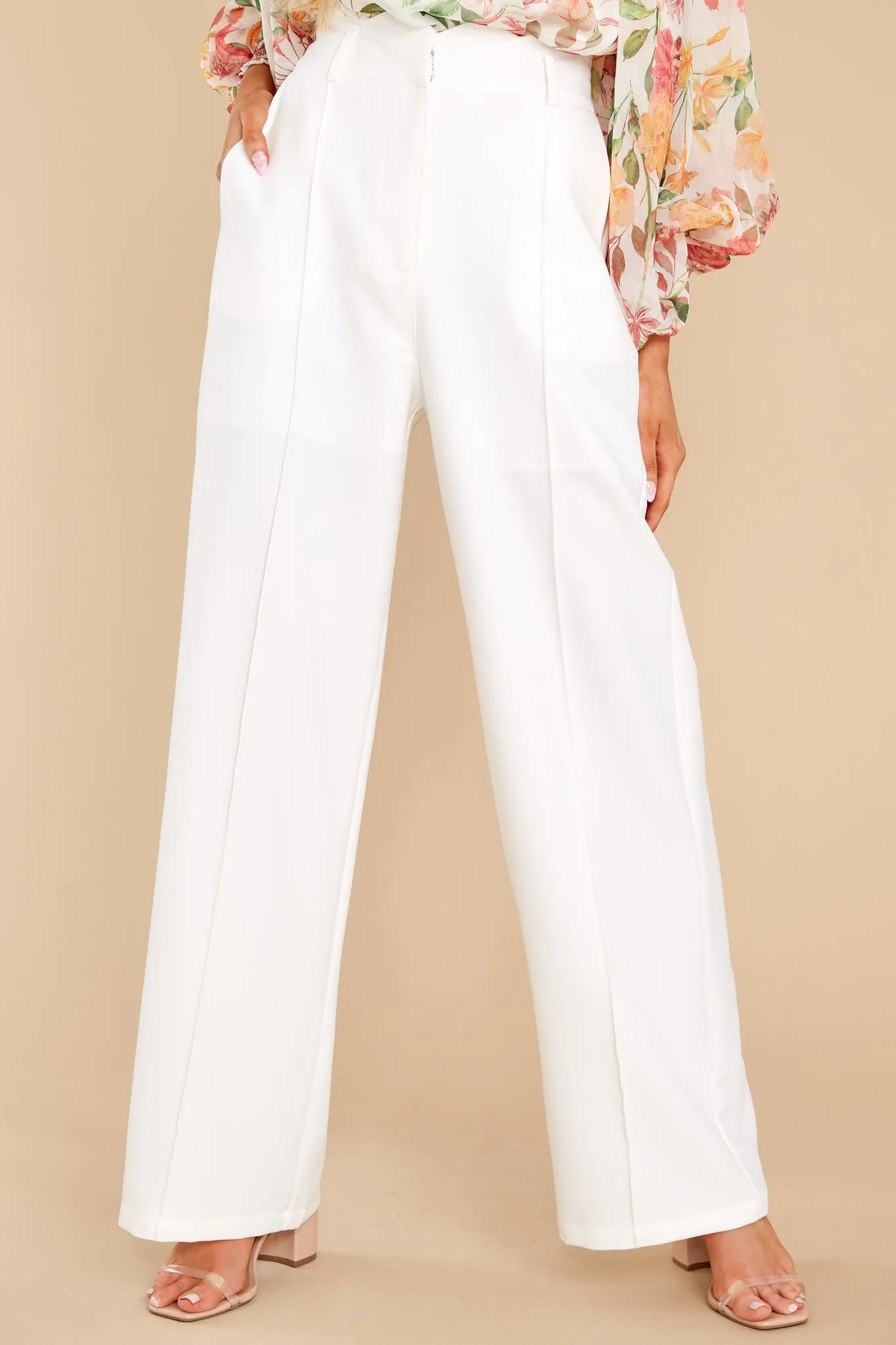 Sophisticated Class Ivory Pants