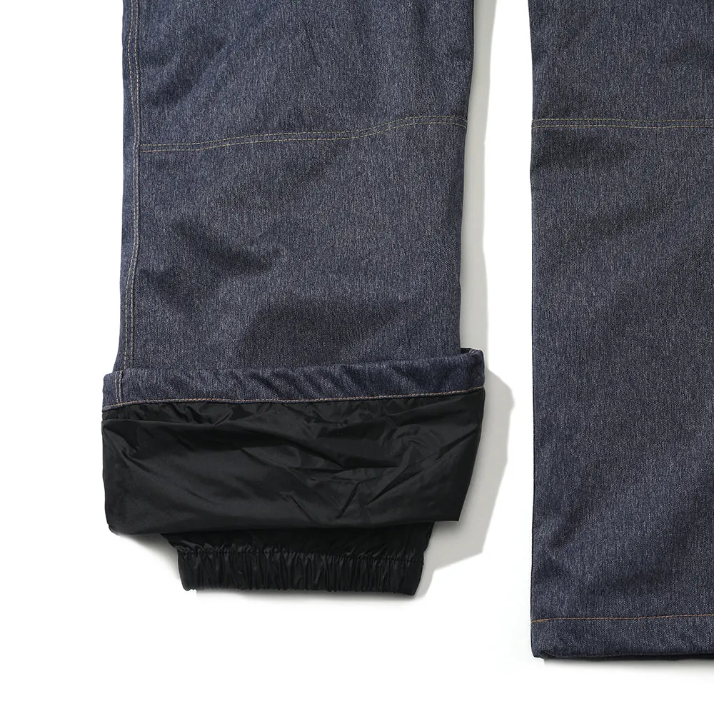 STITCH ONE POCKET TRACK PANTS DENIM BLUE