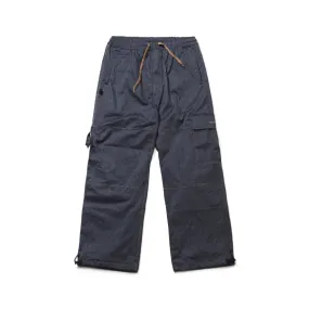 STITCH ONE POCKET TRACK PANTS DENIM BLUE