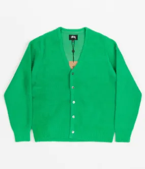 Stussy Shaggy Cardigan - Kelly