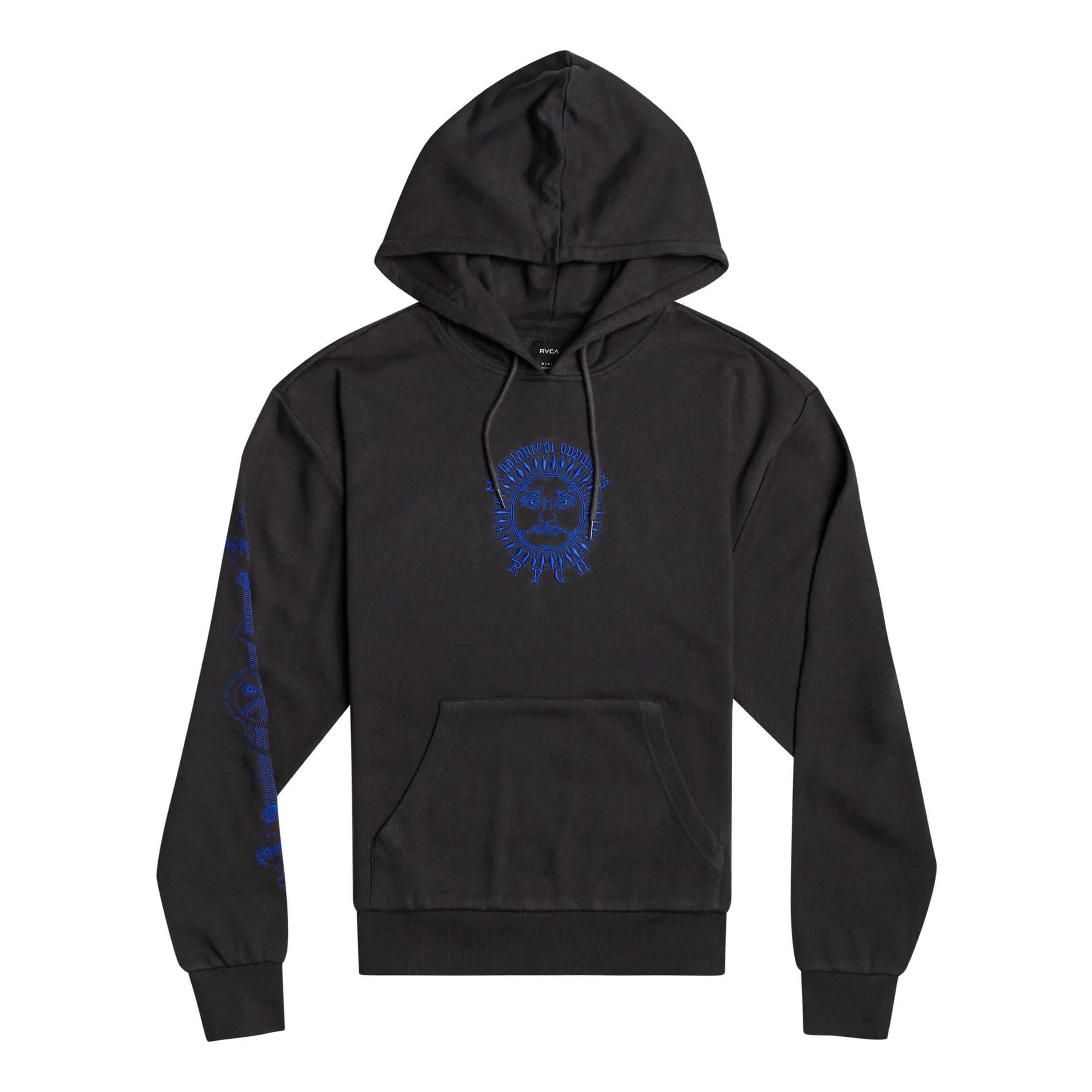 Sun Spirit Hoodie in Washed Black