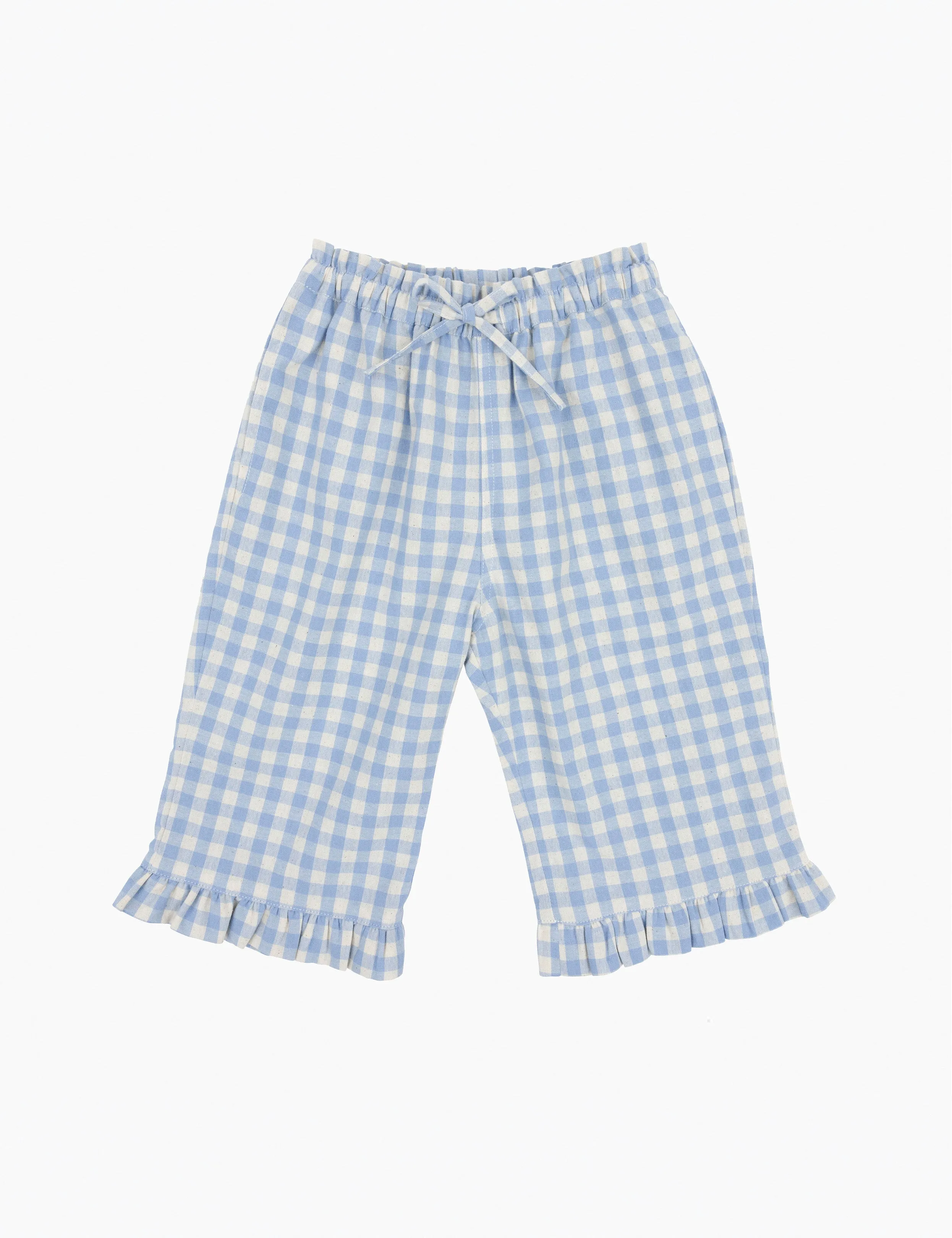 Tillie Pant in Bluebell Check