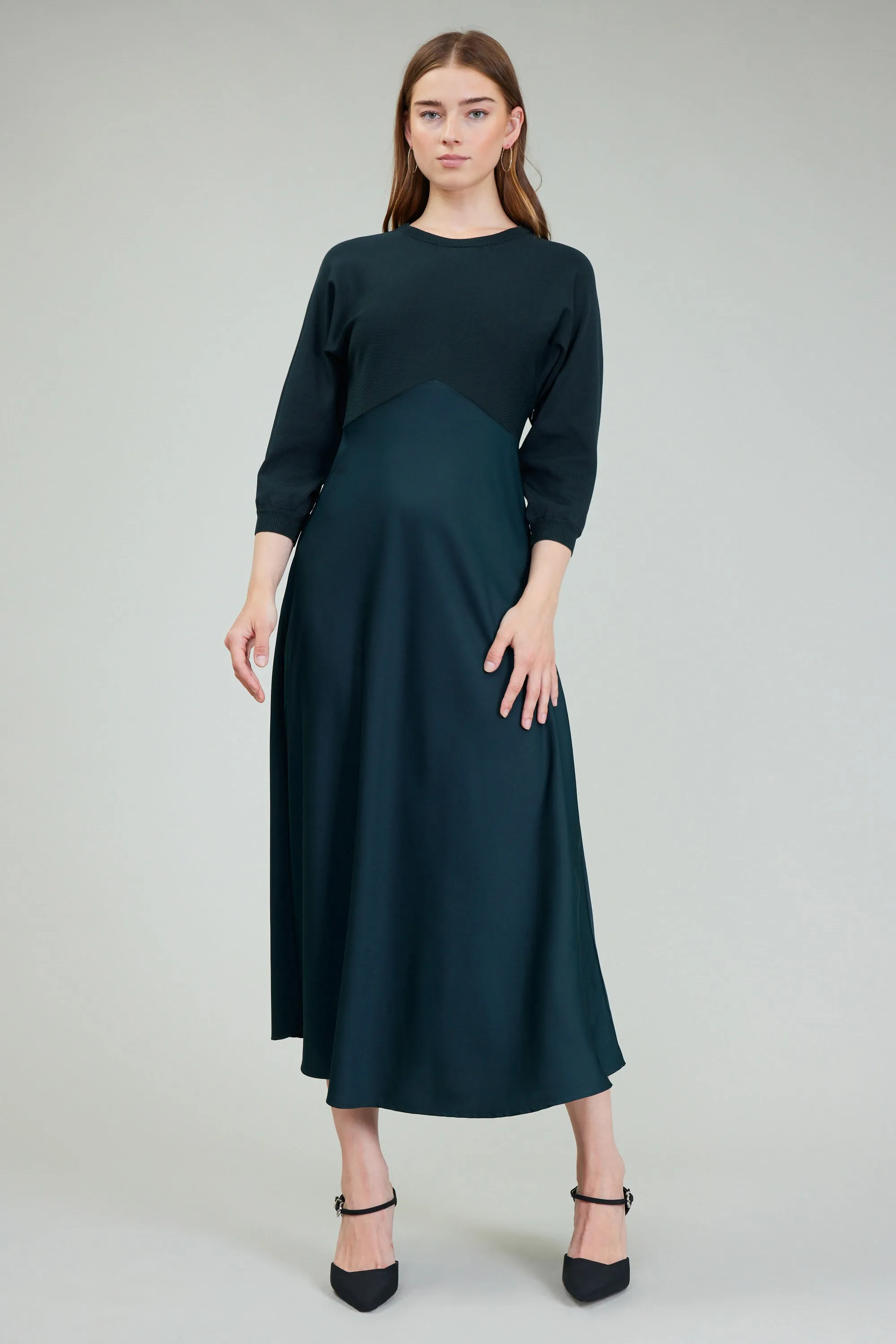 Vienna Knit Midi Dress