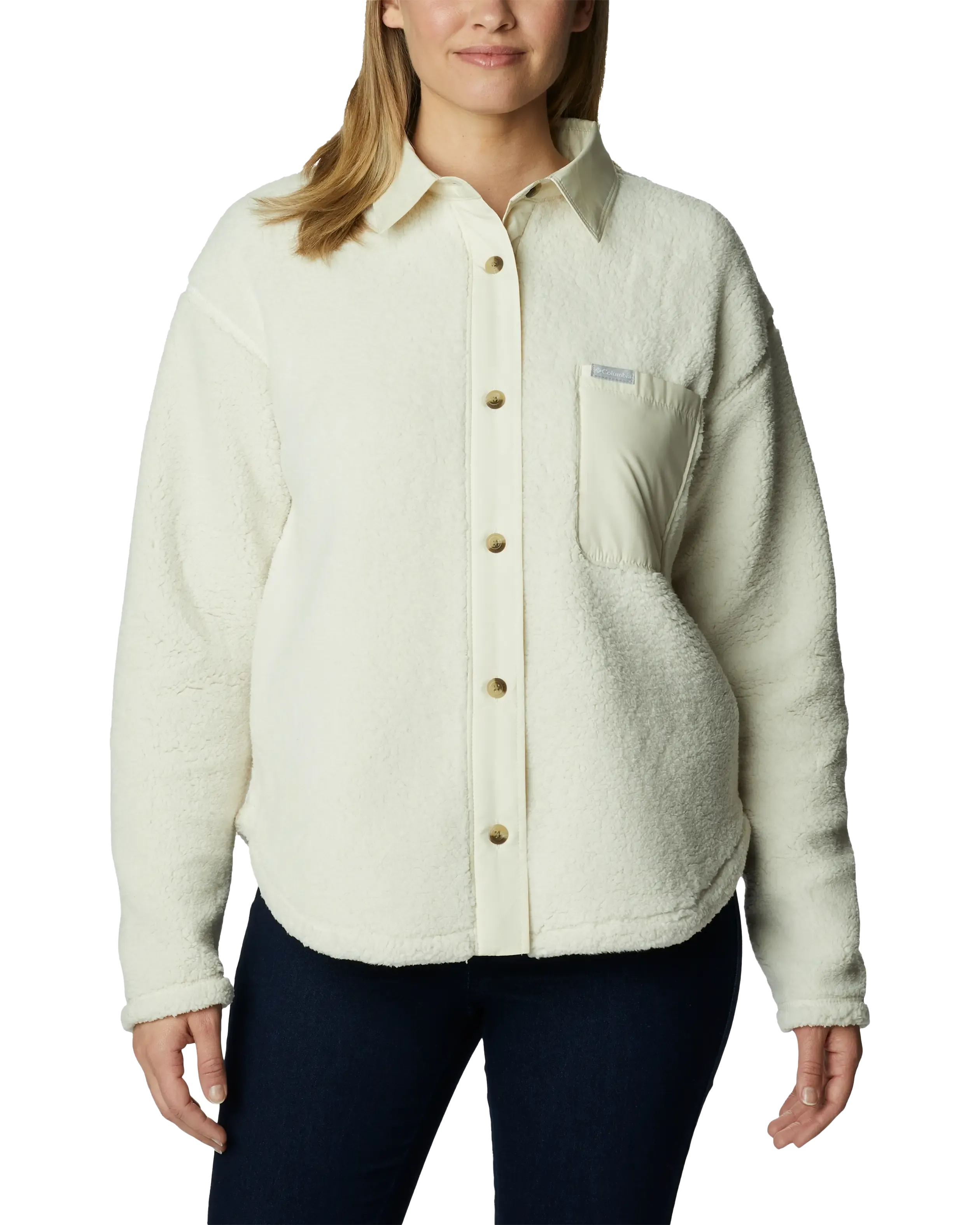 West Bend Shirt Jacket in Chalk