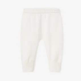 Whisper White Fine Knit Baby Pant